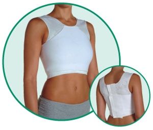 crop top compression bra